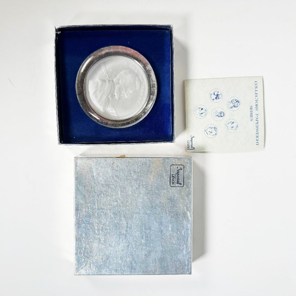 Lenox Lincoln Paperweight